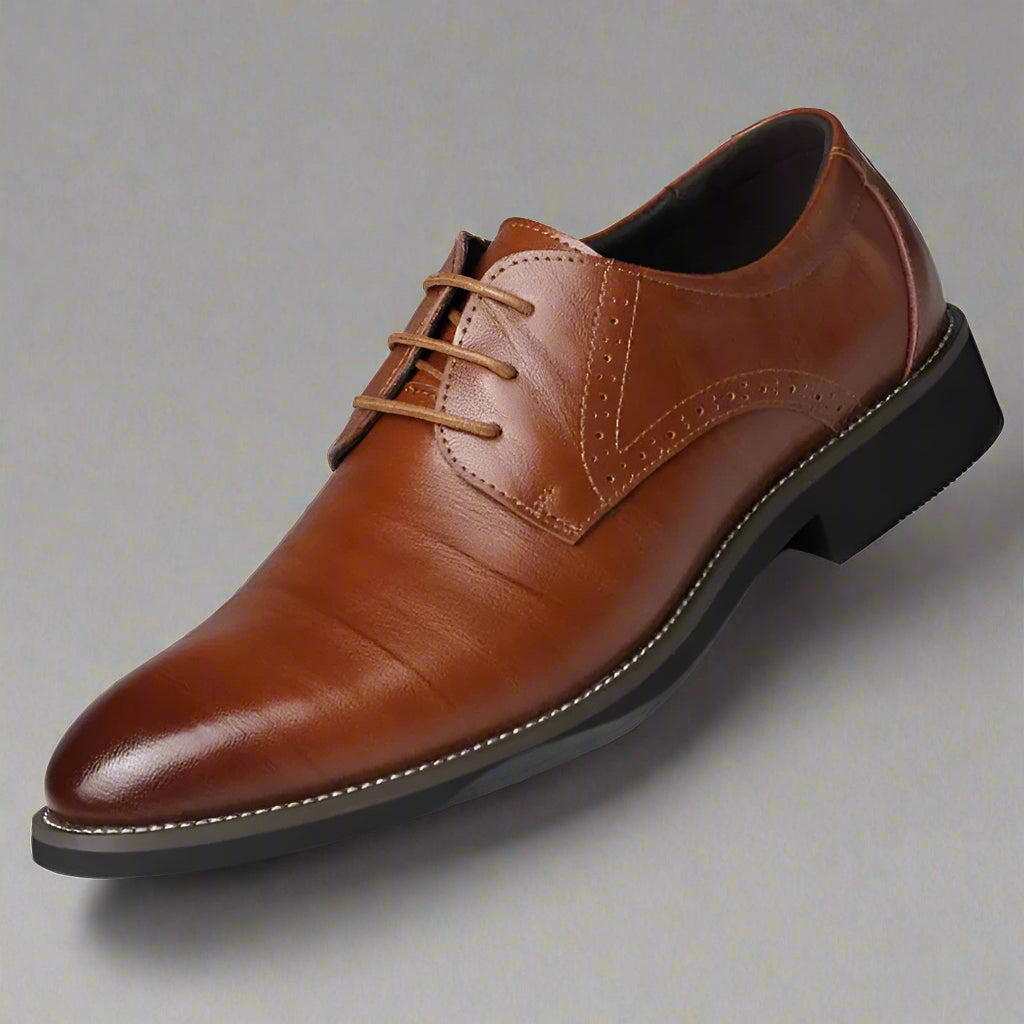Men’s Leather Oxford Dress Shoes | Formal Wedding Business