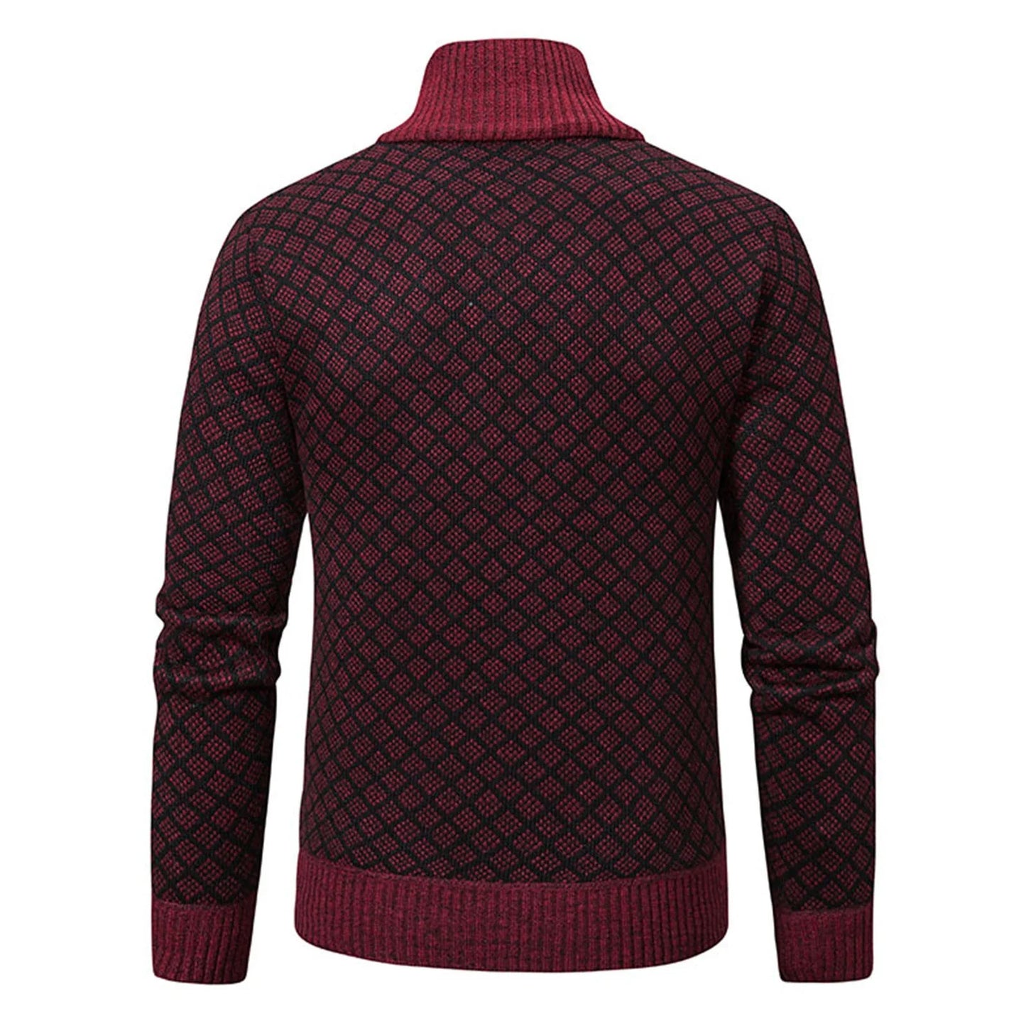 Men’s Smart Casual Full Zip Cardigan | Long Sleeve Knitwear