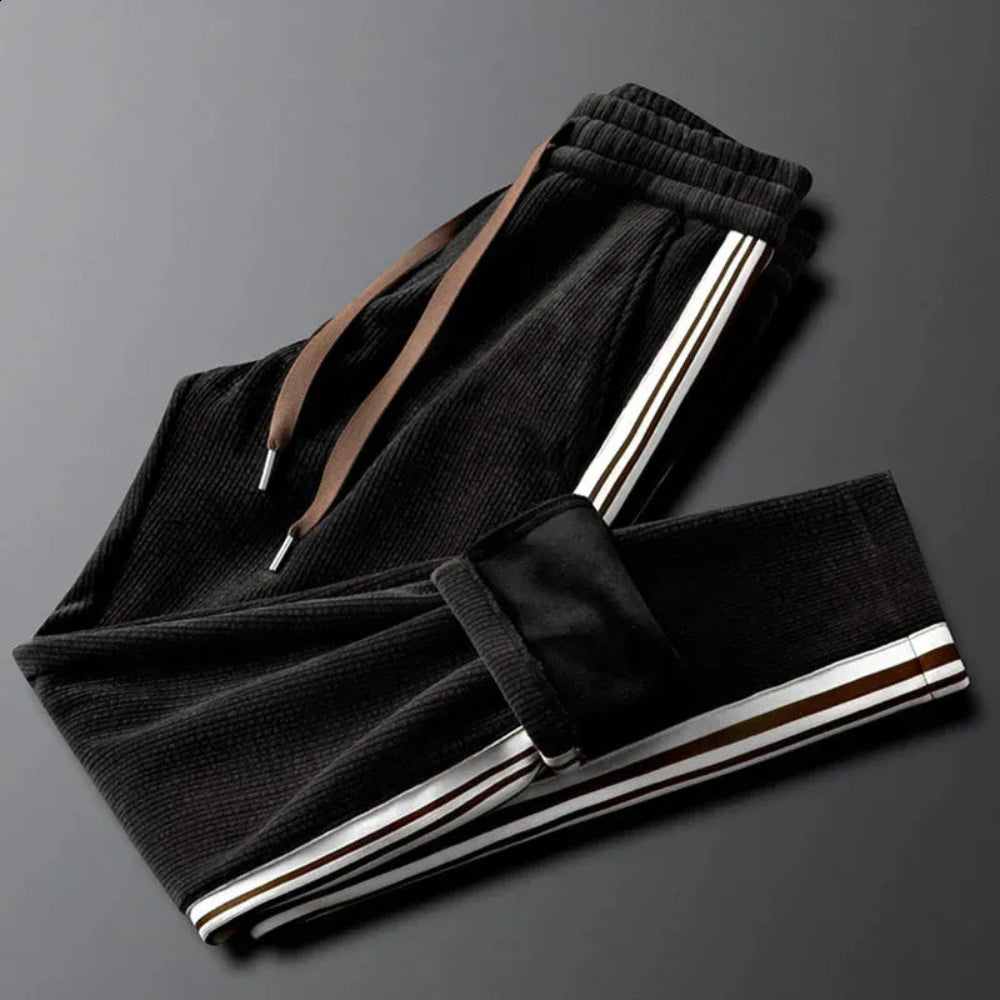 Men's Tracksuit Set Corduroy Comfortable Fit Street Style 8