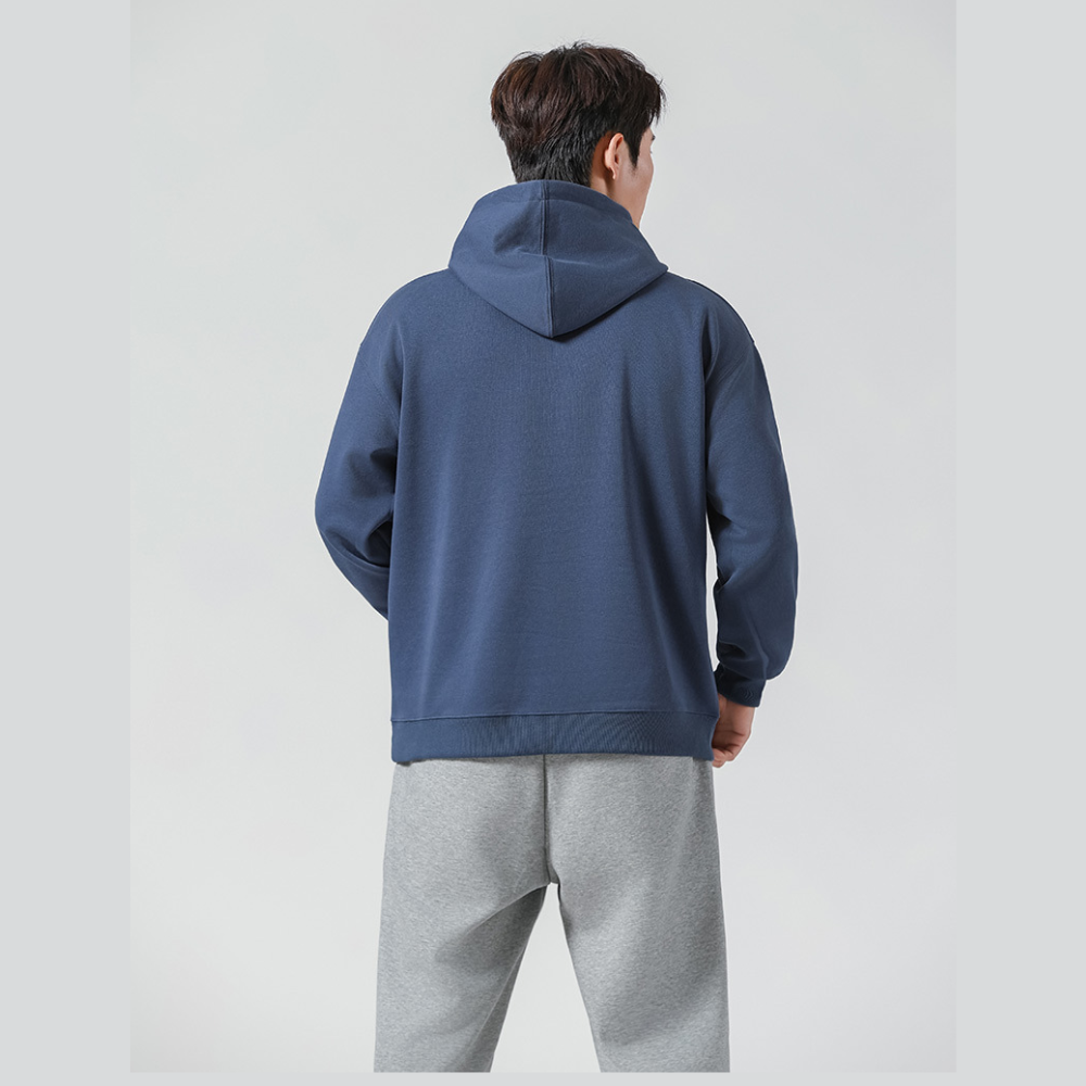 Men's Classic Pullover Hoodie - Long Sleeve Fleece