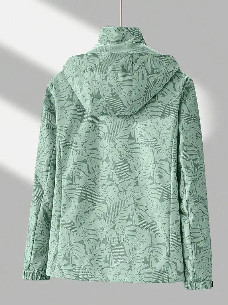 Women Waterproof Lightweight Jacket | Hooded Outdoor Windbreaker