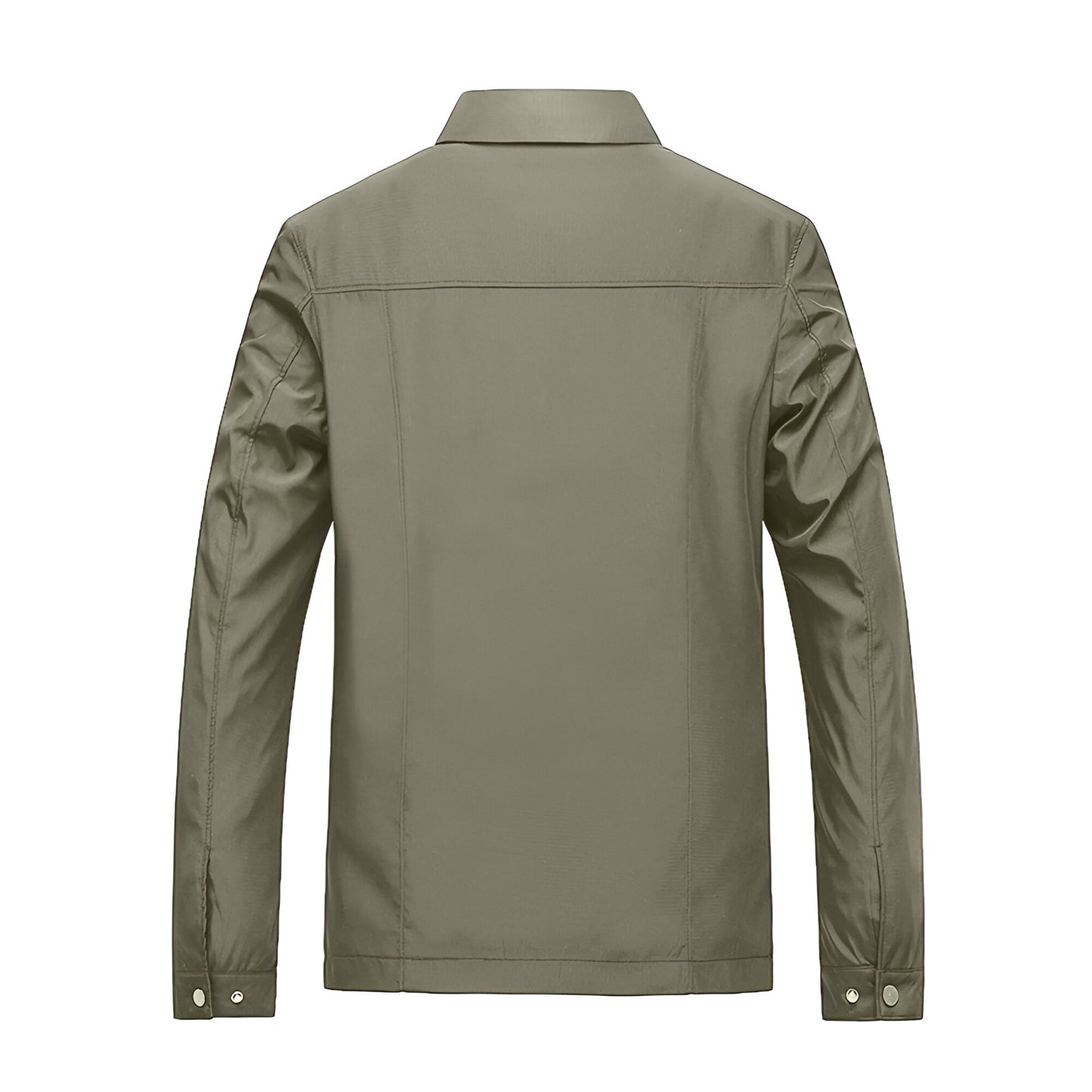 Men’s Casual Cotton Jacket | Lightweight Smart Collared Coat