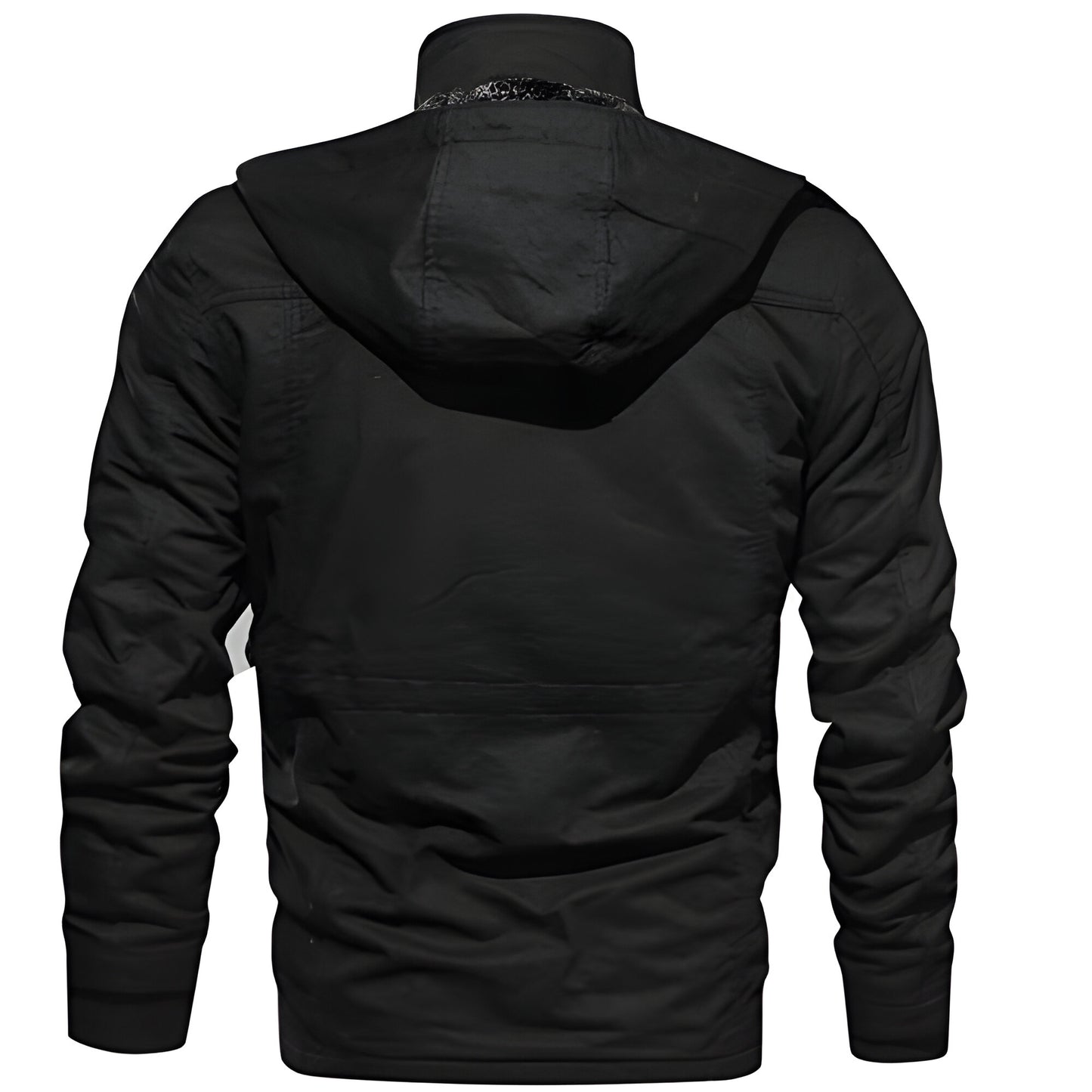 Men’s Warm Winter Jacket | Hooded Utility Multi Pocket