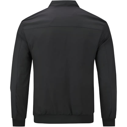 Men’s Lightweight Bomber Jacket | Casual Zip Up Flight Style