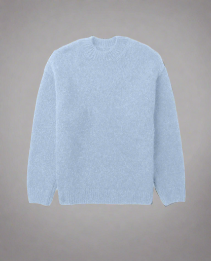 Men's Oversized Fuzzy Knit Jumper | Warm Soft Pullover