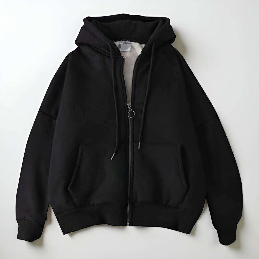 Men’s Oversized Graphic Hoodie – Long Sleeve Pullover