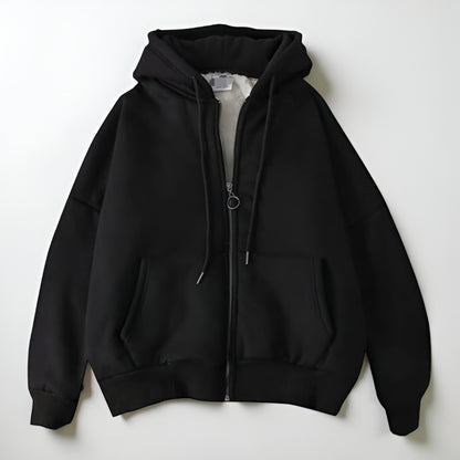 Men’s Oversized Graphic Hoodie – Long Sleeve Pullover