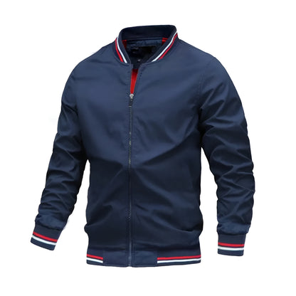 Men’s Lightweight Bomber Jacket | Casual Zip Up