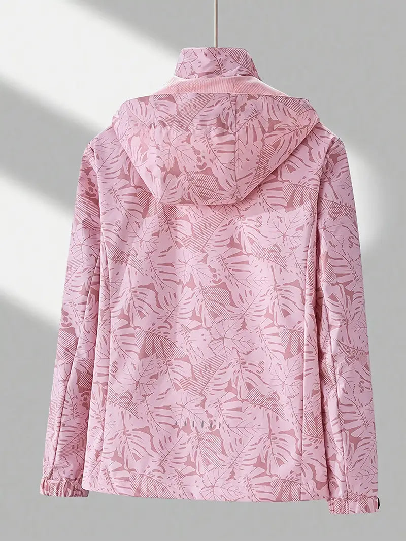 Women Waterproof Lightweight Jacket | Hooded Outdoor Windbreaker