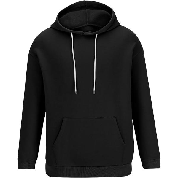 Men’s Casual Pullover Hoodie | Long Sleeve Kangaroo Pocket