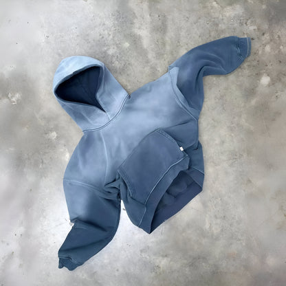 Men’s Oversized Graphic Hoodie – Long Sleeve Pullover