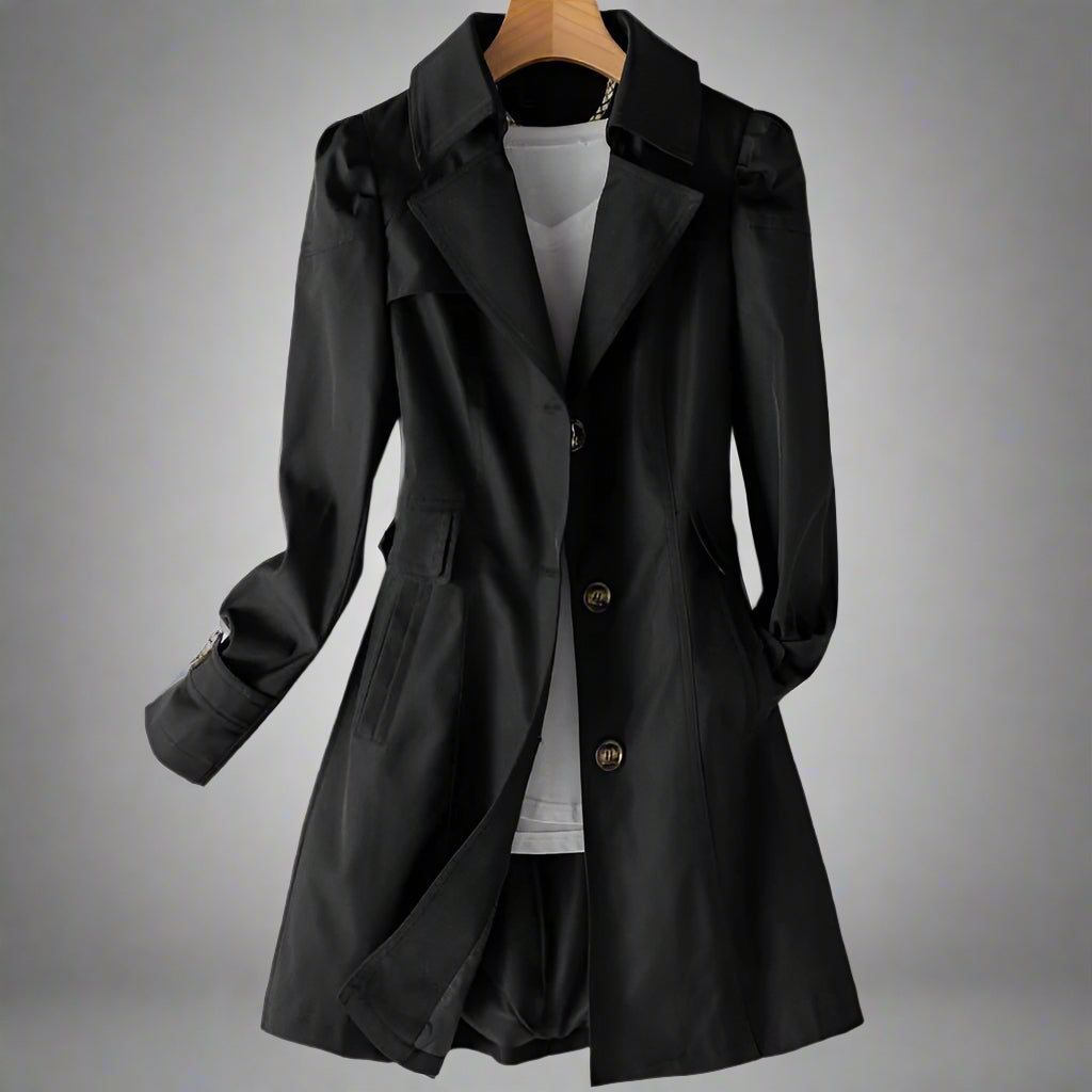 Women’s Lightweight Trench Coat | Stylish Smart Casual Long Sleeve