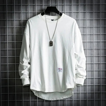 Oversized Crewneck Pullover Sweatshirt - Long Sleeve