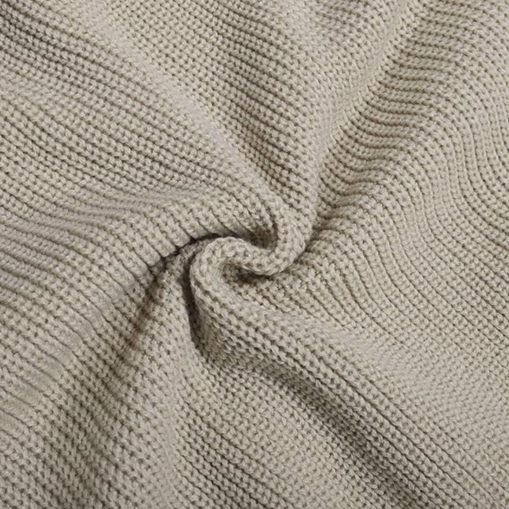 Men's Cardigan Knitted Warm Sweater Button-Up Classic Style 4