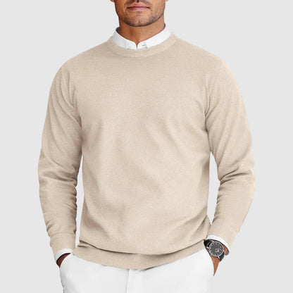 Men's Casual Crew Neck Sweater Lightweight Knit 6