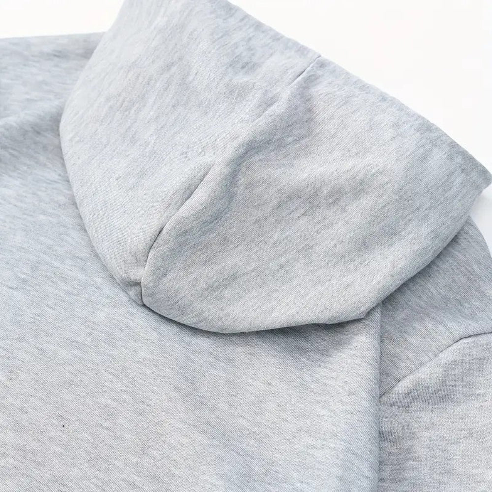 Men's Casual Fleece Tracksuit Set - Hooded Long Sleeve