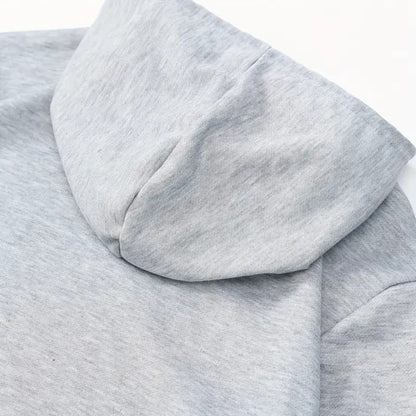 Men's Casual Fleece Tracksuit Set - Hooded Long Sleeve