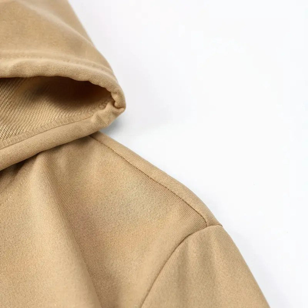 Men's Casual Fleece Tracksuit Set - Hooded Long Sleeve