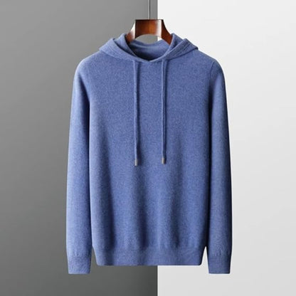 Men's Casual Long Sleeve Pullover Hoodie - Drawstring