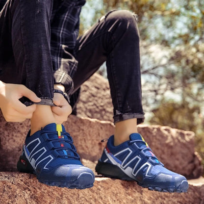 Men's Durable Outdoor Hiking Shoes - Waterproof Non-Slip