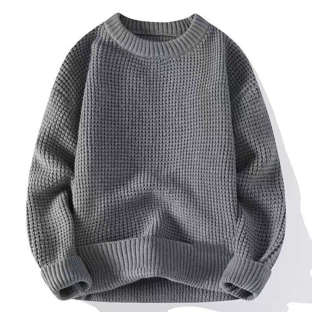 Men's Knitted Winter Sweater Casual Comfortable Layering Wear 2