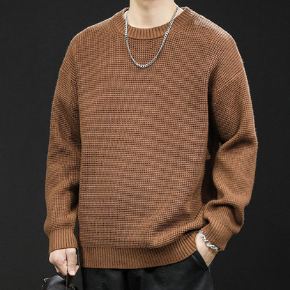 Men's Knitted Winter Sweater Casual Comfortable Layering Wear 3