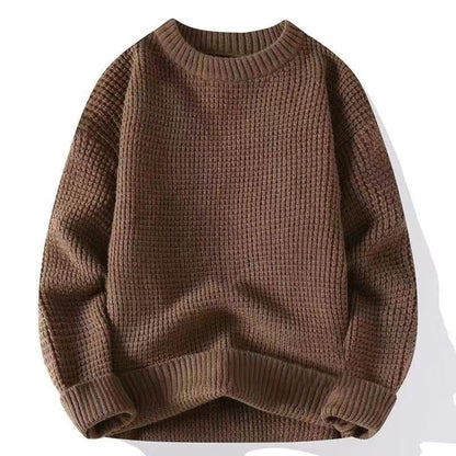 Men's Knitted Winter Sweater Casual Comfortable Layering Wear 4
