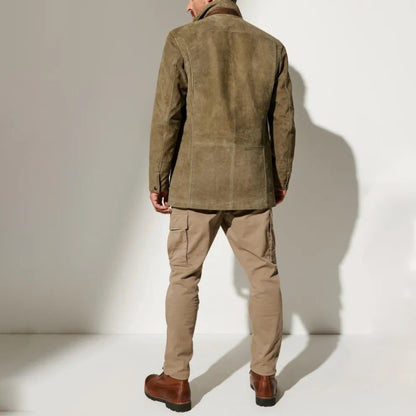 Men's Premium Leather Jacket Stylish All-Season Outerwear 3