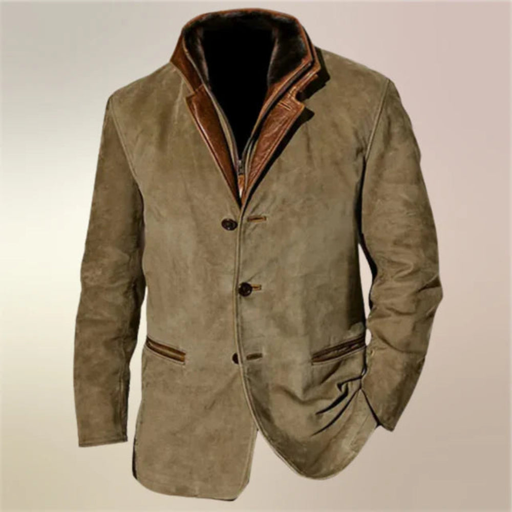 Men's Premium Leather Jacket Stylish All-Season Outerwear 4
