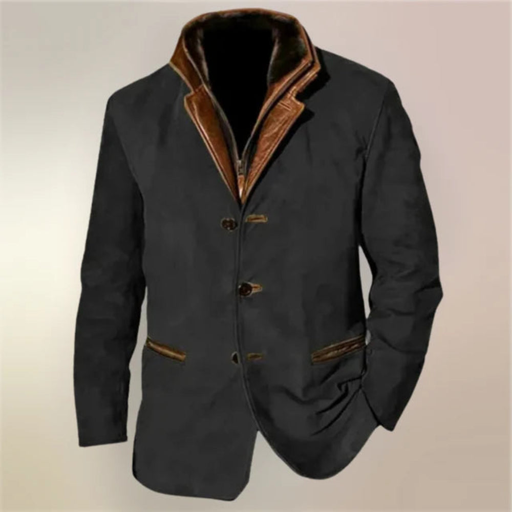 Men's Premium Leather Jacket Stylish All-Season Outerwear 6