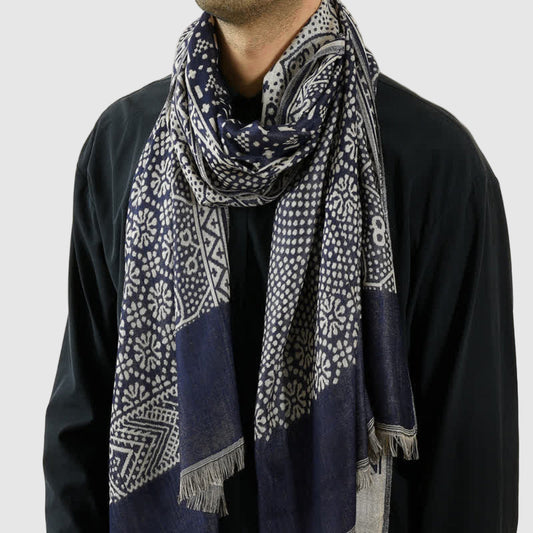 Men's Scarf Lightweight Stylish Warmth Fashion Accessory 1