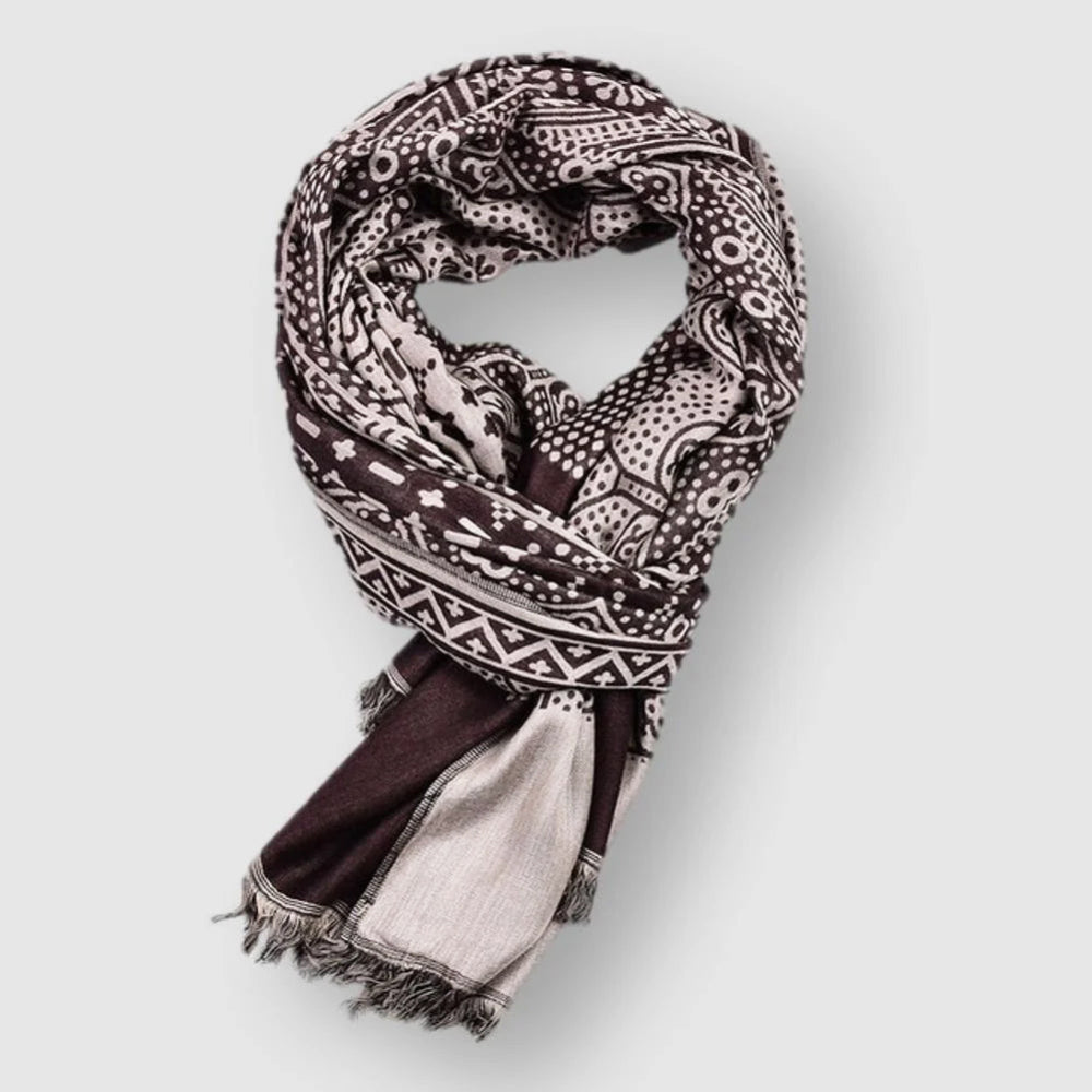 Men's Scarf Lightweight Stylish Warmth Fashion Accessory 6