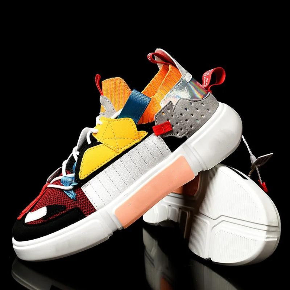 Men's Stylish Mesh Sneakers Lightweight Casual Style Wear 1