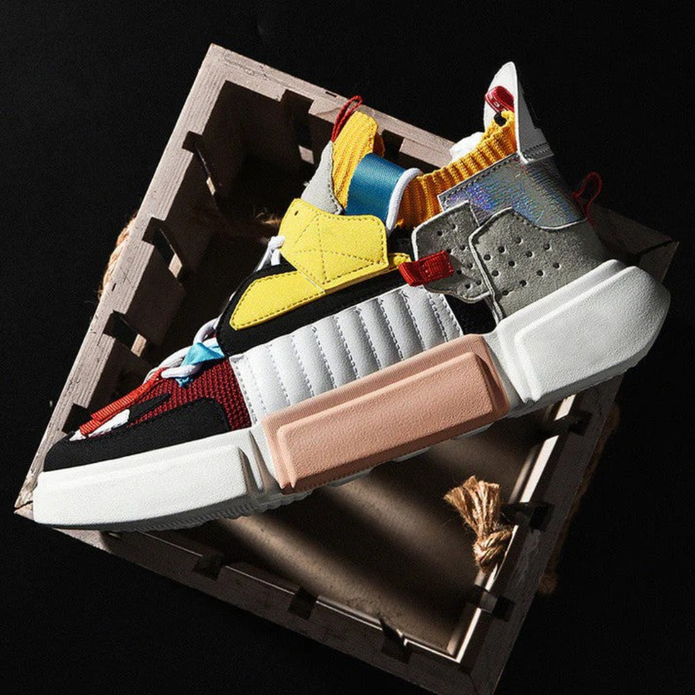 Men's Stylish Mesh Sneakers Lightweight Casual Style Wear 2