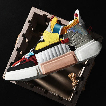 Men's Stylish Mesh Sneakers Lightweight Casual Style Wear 2