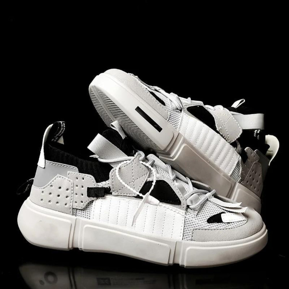 Men's Stylish Mesh Sneakers Lightweight Casual Style Wear 4