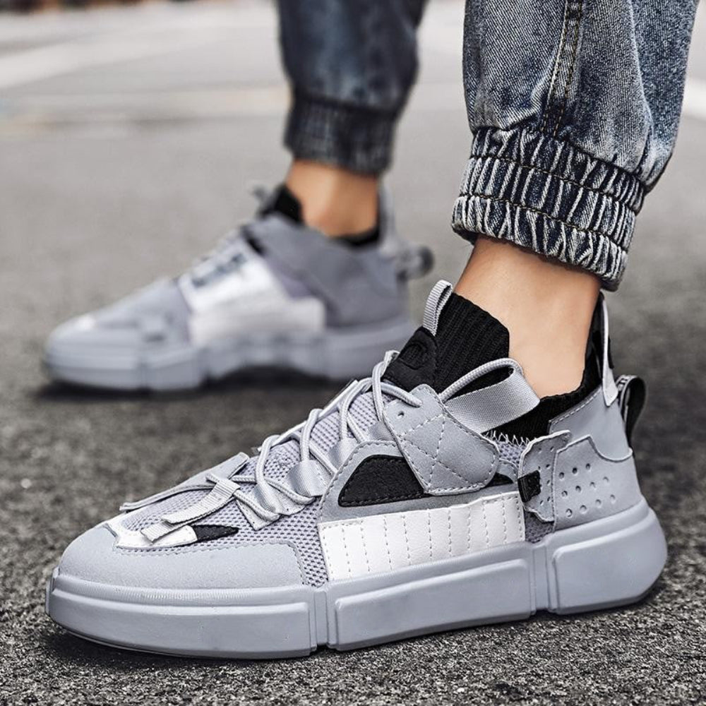 Men's Stylish Mesh Sneakers Lightweight Casual Style Wear 7