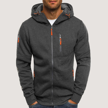 Men's Stylish Winter Hooded Sweatshirt Jacket Casual Comfort 1