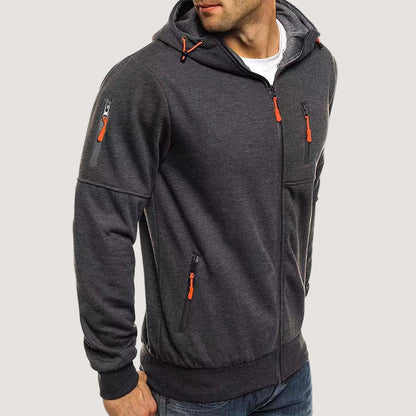 Men's Stylish Winter Hooded Sweatshirt Jacket Casual Comfort 2