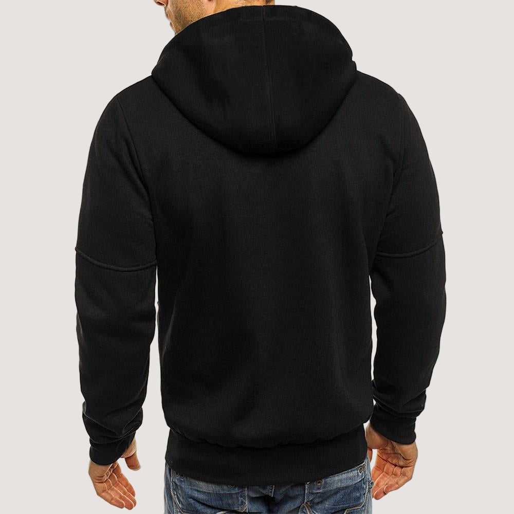 Men's Stylish Winter Hooded Sweatshirt Jacket Casual Comfort 5