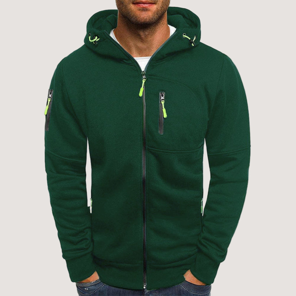 Men's Stylish Winter Hooded Sweatshirt Jacket Casual Comfort 6