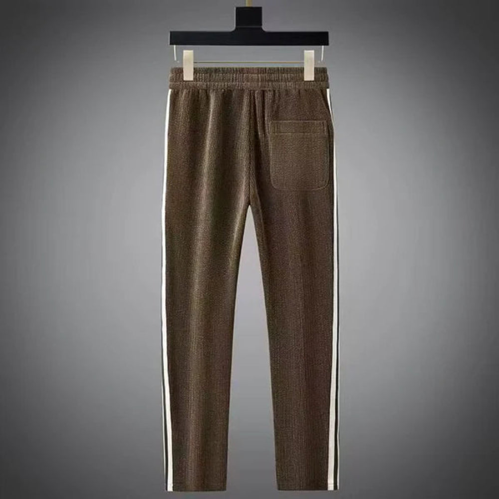 Men's Tracksuit Set Corduroy Comfortable Fit Street Style 6