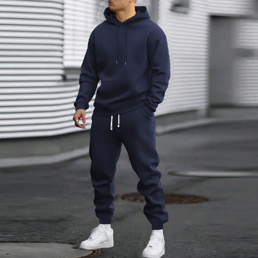 Men's Tracksuit Set Hoodie Jogger Pants Athletic Comfort 3