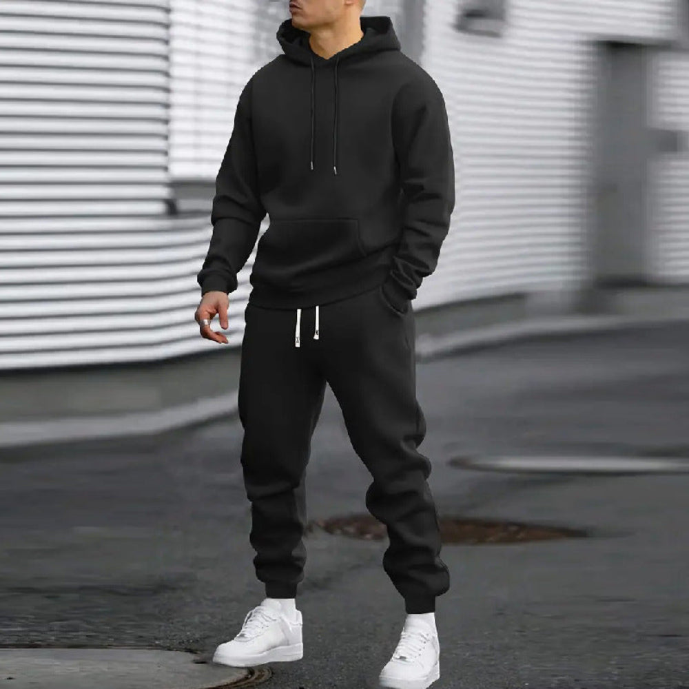 Men's Tracksuit Set Hoodie Jogger Pants Athletic Comfort 5