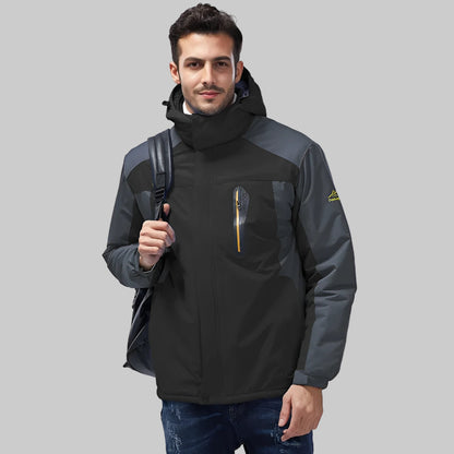Men's Windproof Outdoor Jacket Stylish Durable Comfort Hiking 3