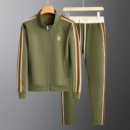Men's Winter Tracksuit 2 Piece Set Comfortable Athletic Wear 4