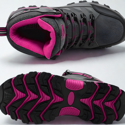 Women's Winter Hiking Boots - Waterproof Outdoor Comfortable