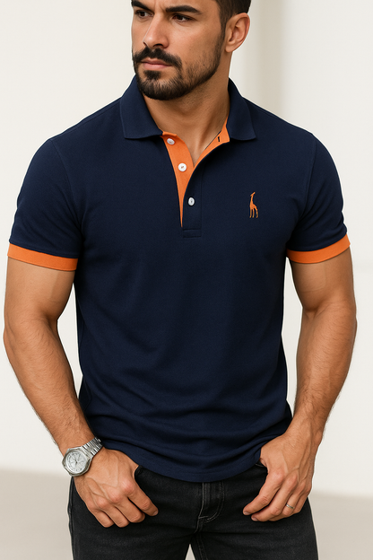 Men’s Polo Short Sleeve Shirt | Sport, Contrast Trim