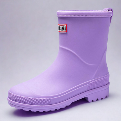 Women's Waterproof Rubber Ankle Boots - Short Rain