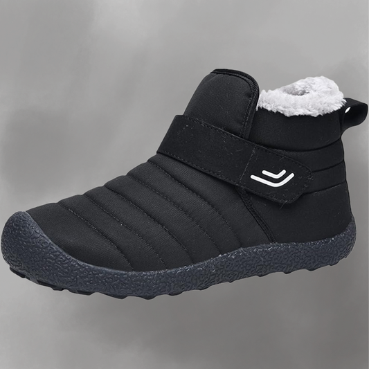 Men's Winter Lined Snow Boots - Comfortable Indoor Outdoor